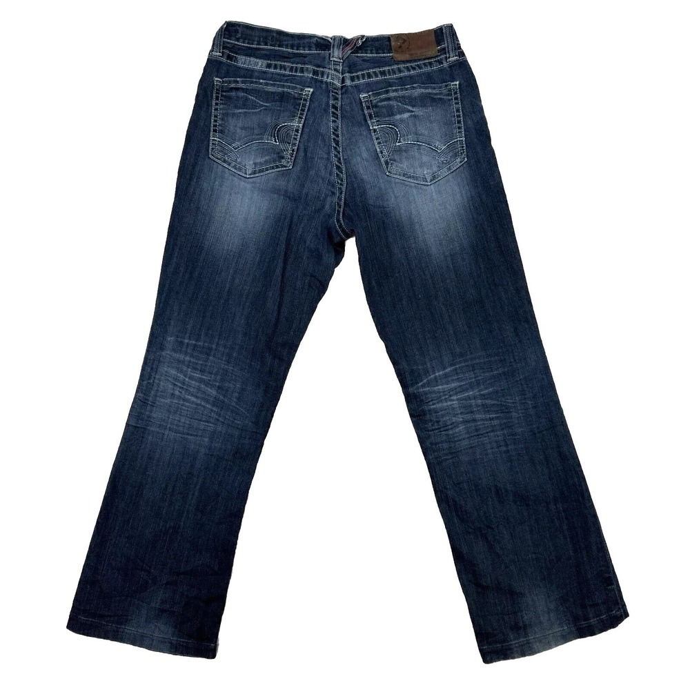 Big Star Jeans Mens 33x29 Pioneer Regular Boot Cut Fade Cowboy Western Whisker